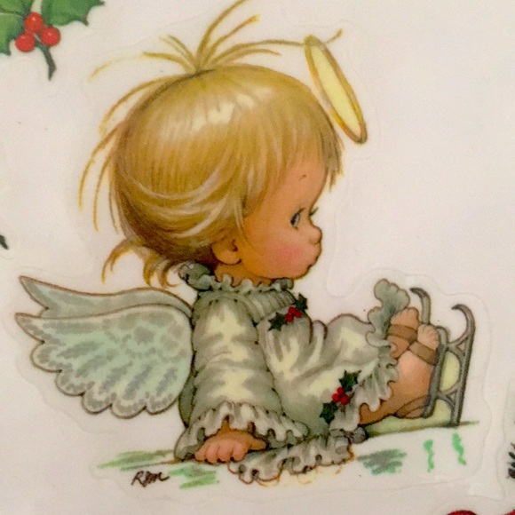 Angel Vinyl  Decals - REUSABLE - Made in the USA - Picture 4 of 7